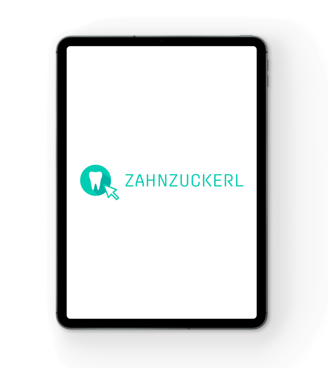 Zahnzuckerl auf einem Tablet